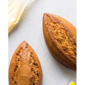 Горіхові кекси фінансьє (без борошна) з шоколадною крихтою
